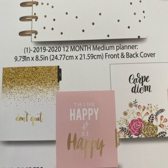 ✨🌸📆 ADORABLE 12 month planner kit✨ You go girl!✨ - Picture 6 of 12